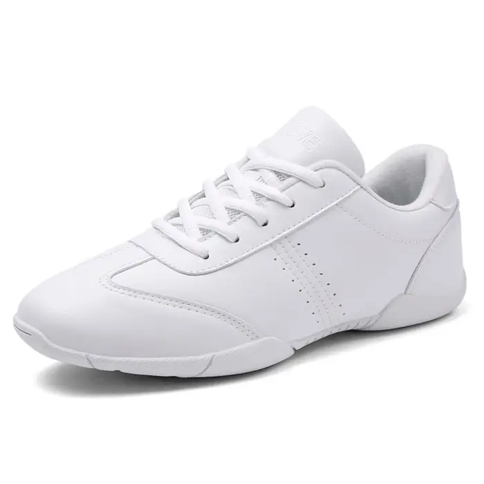 Chaussures de cheerleading blanches pour femmes et filles