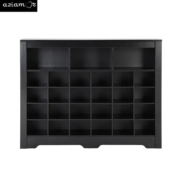 ON-TREND-Console Cubby 24 chaussures au design élégant, armoire à chaussures moderne avec base incur