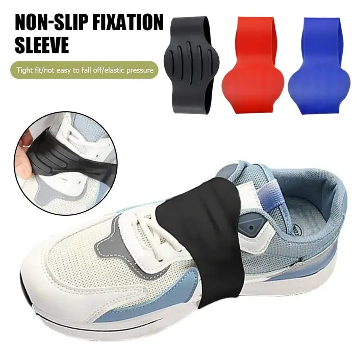 Bandes de lacets de chaussures de football en silicone antidérapantes