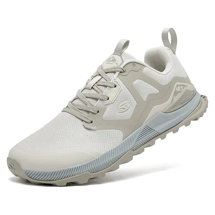HOBIBEAR unisexe chaussures de randonnée femmes hommes Trail course en plein air baskets en cuir art
