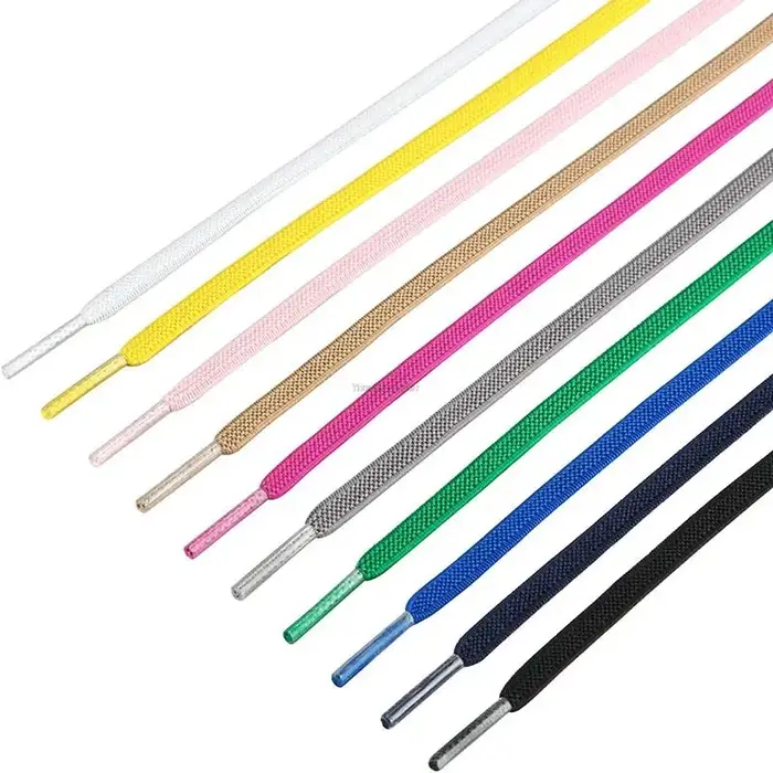 Lacets artificiel astiques Classiques de 6mm de Largeur