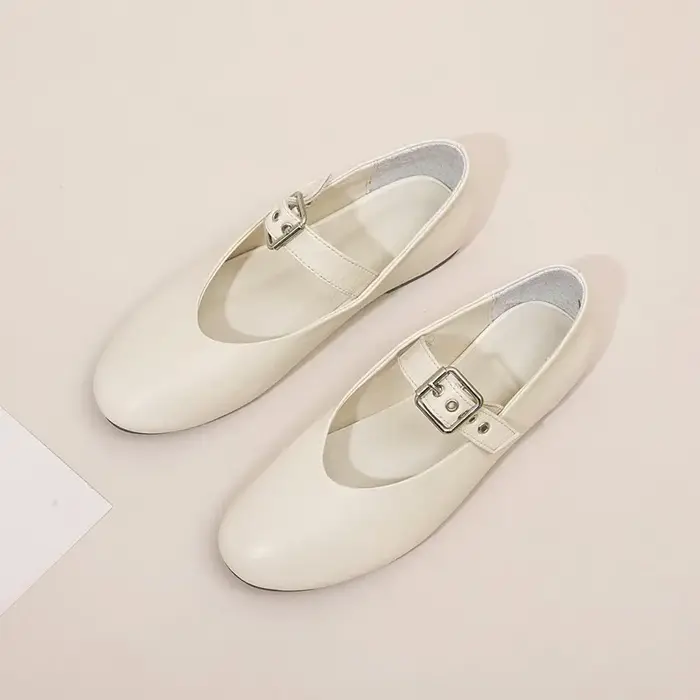 AIYUQI Chaussures Mary Jane pour femmes 2026 Automne en cuir véritable naturel Vintage