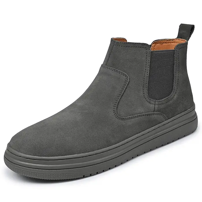 Marque italienne automne hiver hommes chaussures hautes conférence