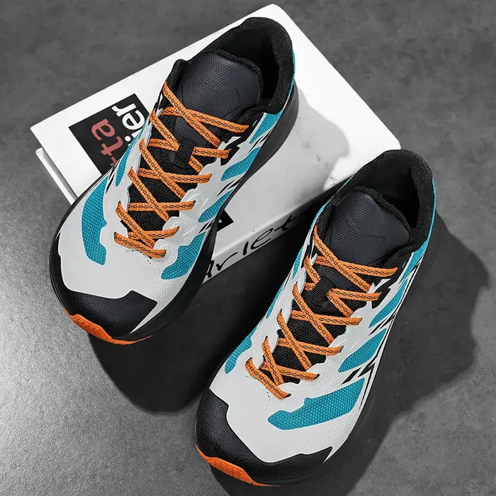 Baskets de course à bout large pour hommes, chaussures minimalistes pieds nus, légères et respirante