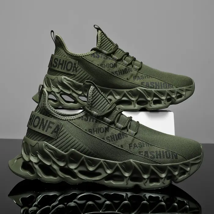 YRZL Baskets de course pour hommes 2025 Chaussures légères et respirantes