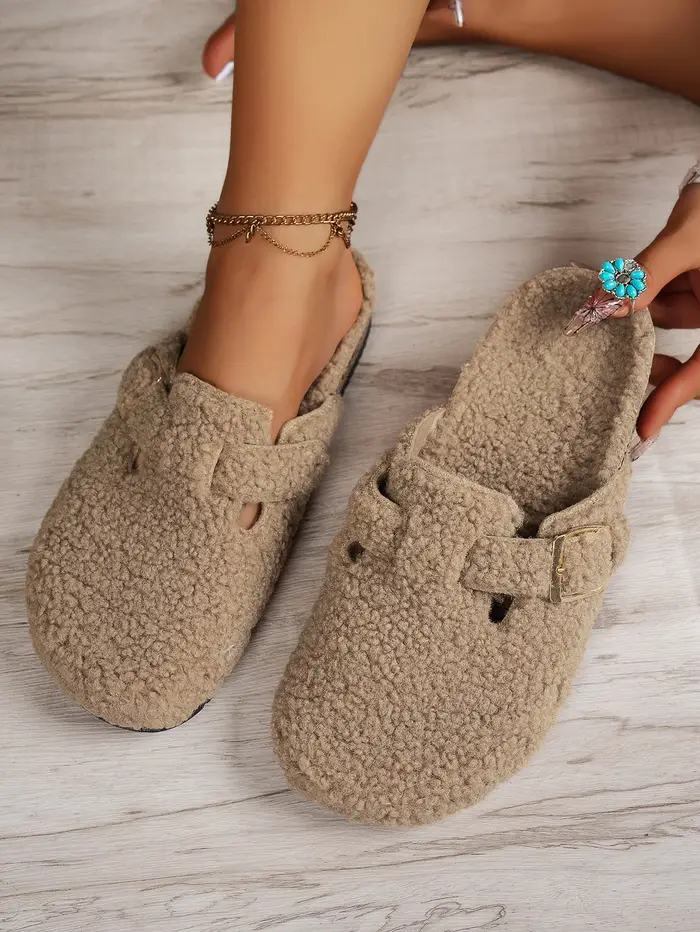 Chaussures marron à la mode et confortables pour femmes