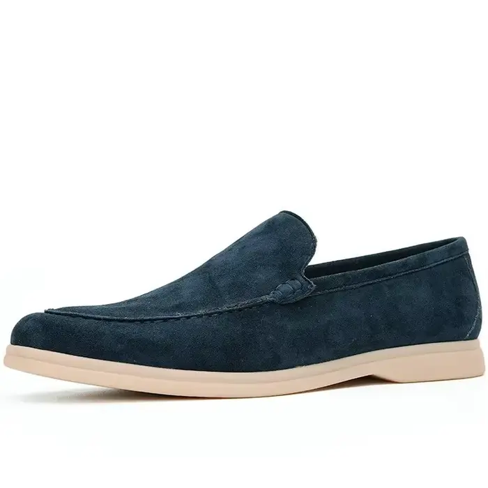 Chaussures pour hommes en cuir véritable et peau de mouton