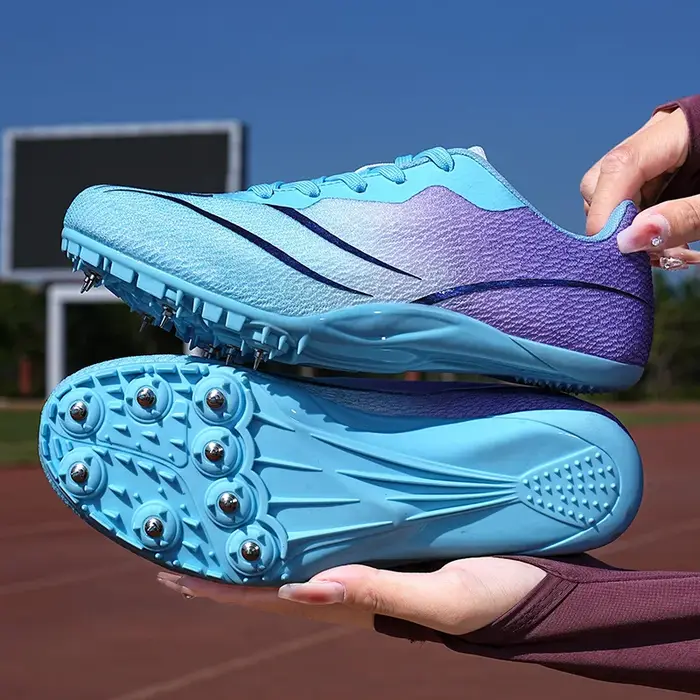 Chaussures d'athlétisme professionnelles légères et respirantes pour hommes