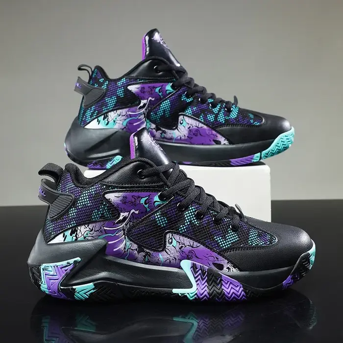 Chaussures de basket-ball pour hommes, respirantes, unisexes, légères, pour l'extérieur, baskets de 