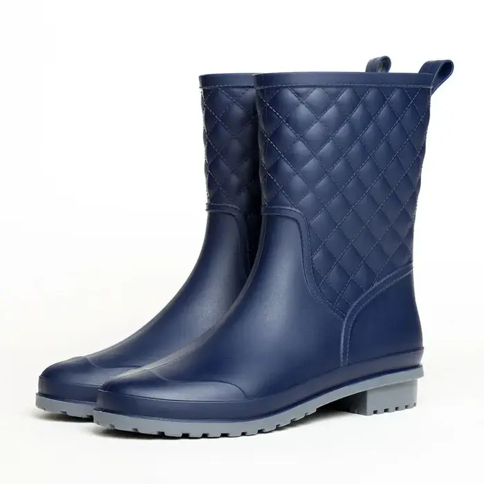 2025 nouvelles femmes bottes de pluie mode anti-dérapant