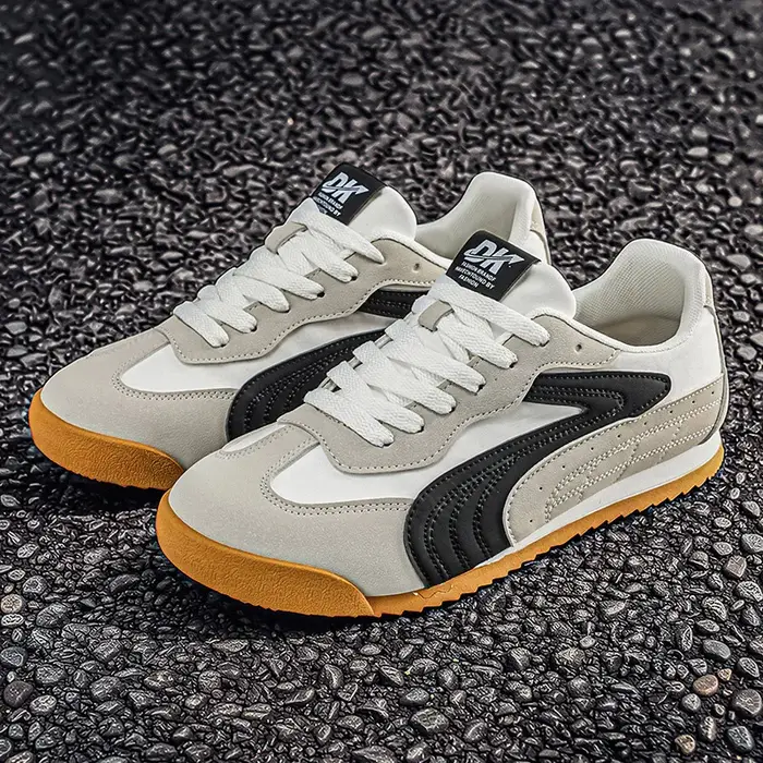 Chaussures de sport rétro allemandes basses pour hommes