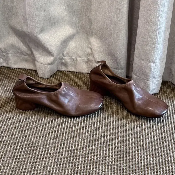 BANFANG femmes bout rond chaussures 5 cm été nouveau rétro doux décontracté mode polyvalent confortable de haute qualité paresseux chaussures pour personnes