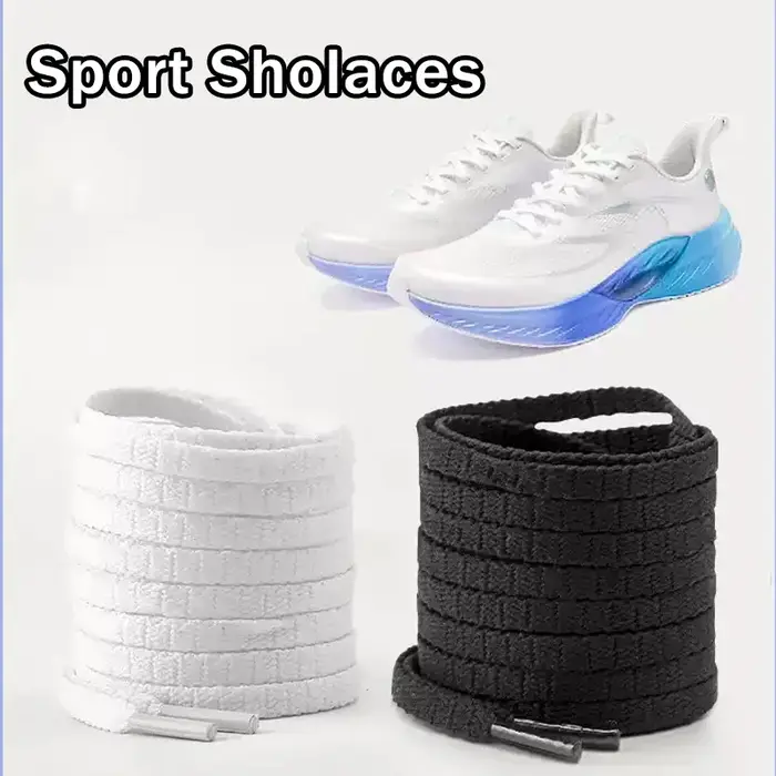 Lacets plats de 5 mm pour baskets