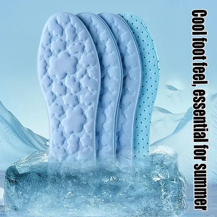 Semelles intérieures en mousse à mémoire de forme pour chaussures