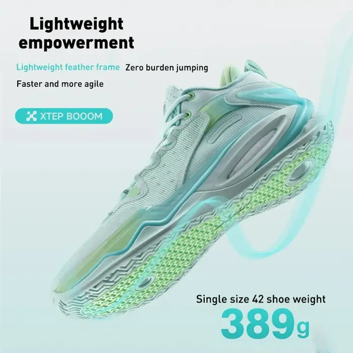 Xtep Raid/Light Attack V2-3 chaussure de basket-ball pour hommes haut