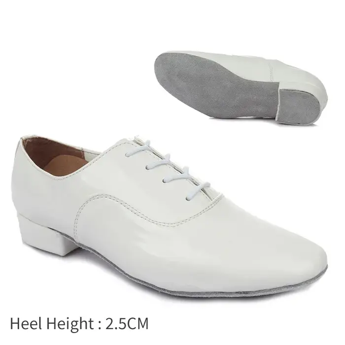 SWDZM-Chaussures de brevpour Homme et Garçon, Jazz Moderne, Tango, Talons Bas, Salle de Bal, ix, Sal
