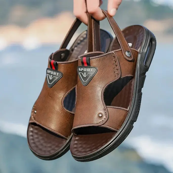 Chaussures de plage décontractées à la mode pour hommes, sandales à semelle épaisse, tendance, cool,