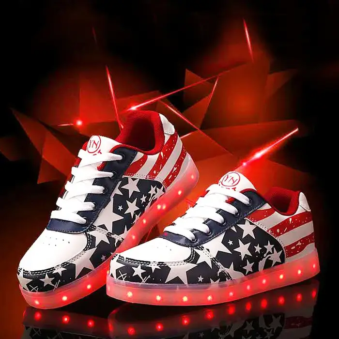 Chaussures lumineuses Led pour hommes
