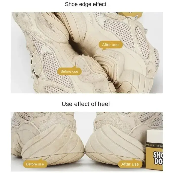 Gommes à chaussures portables en daim et peau de mouton