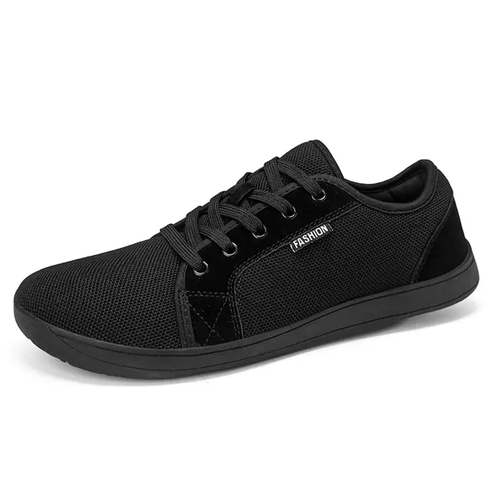 Chaussures de course pour hommes avec semelles souples pieds légers et larges adaptés aux