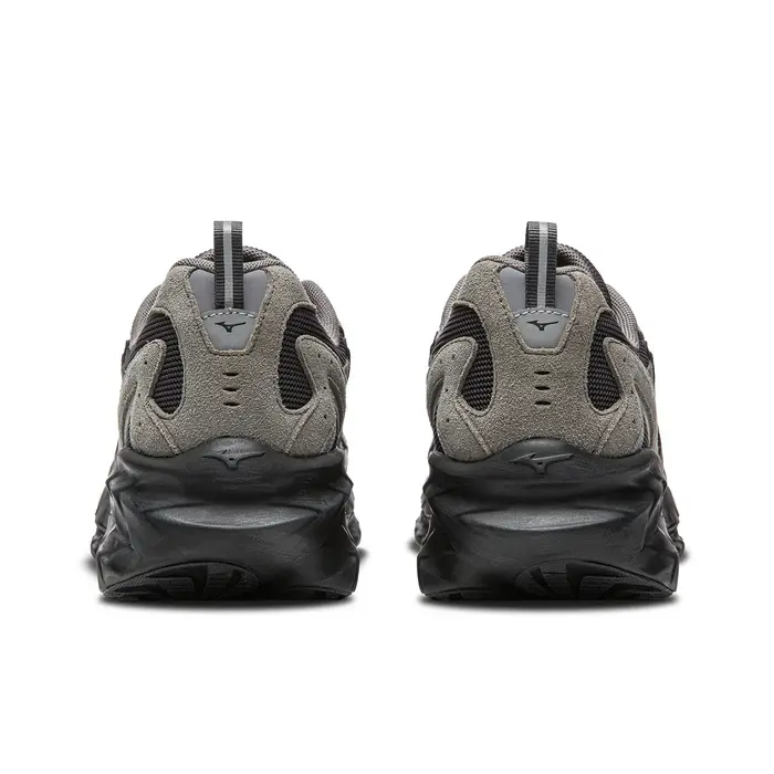 Mizuno ASTRO LS chaussures de course basses unisexe à fines rayures gris D1GH252102