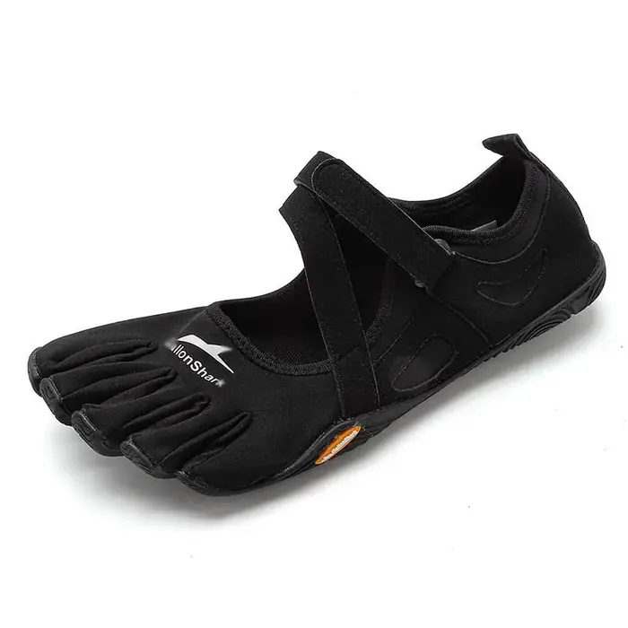 Chaussures aquatiques à cinq doigts avec sangle réglable GallonShark, antidérapantes, pour activités