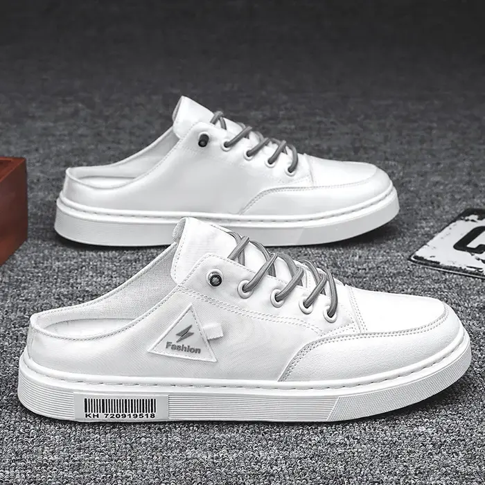 Chaussures en toile à enfiler pour hommes
