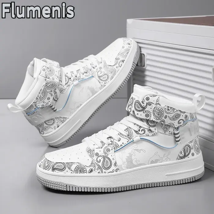 Chaussures de sport pour hommes, chaussures streetwear tendance rétro, chaussures de skate à la mode