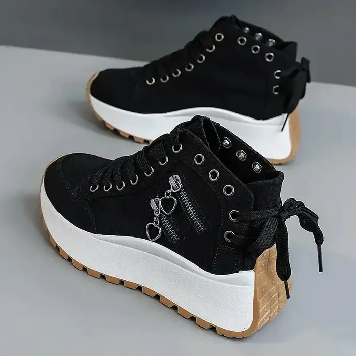 Designer femmes baskets haut Denim toile chaussures