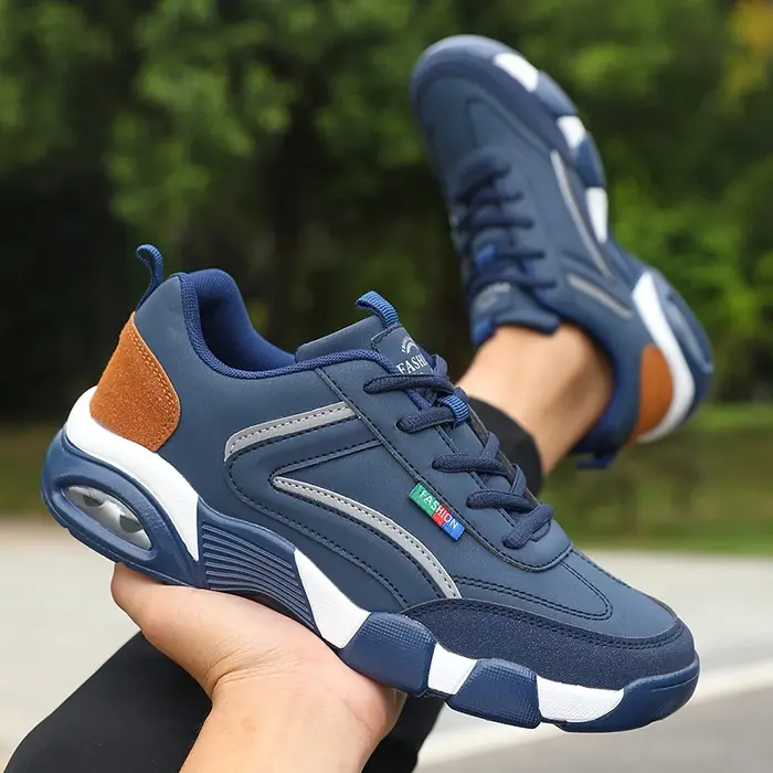 Chaussures de basketball respirantes pour hommes, baskets décontractées à amorti rebondissant, chaussures de marche sans pression, chaussures de course minimalistes pour la rentrée scolaire