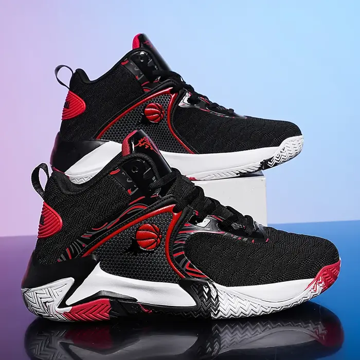 Chaussures de basket-ball coordonnantes pour hommes