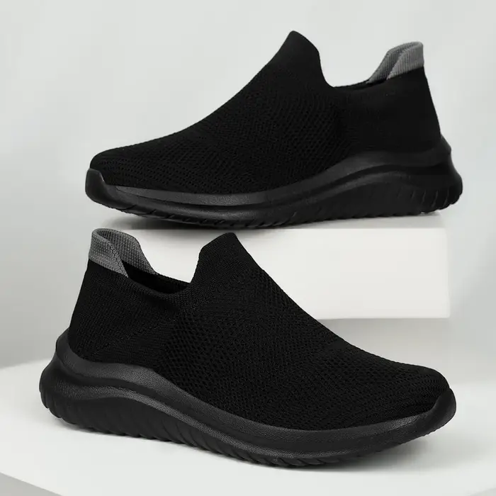 Chaussures de sport en maille pour hommes, chaussures de plein air décontractées, randonnée légère, 