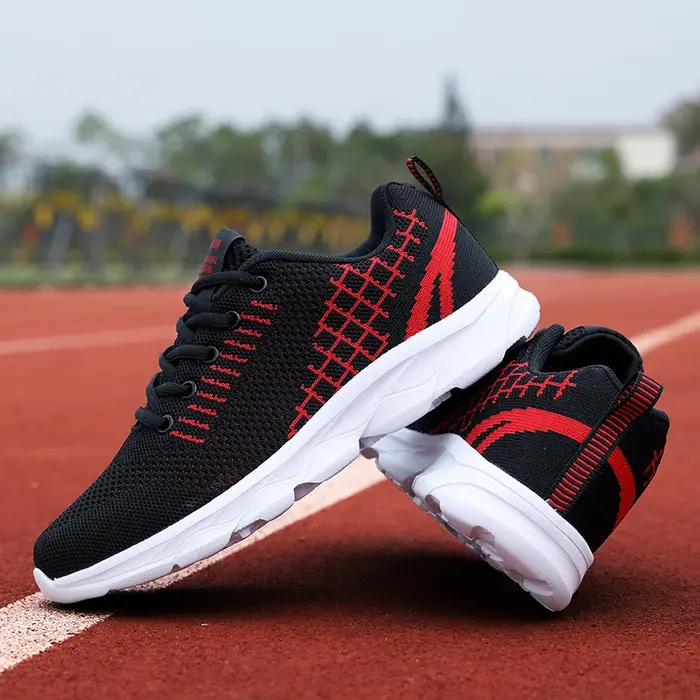 Chaussures de course pour femmes 2025 maille espadrilles décontractées à lacets léger femme marche respirant Sports de
