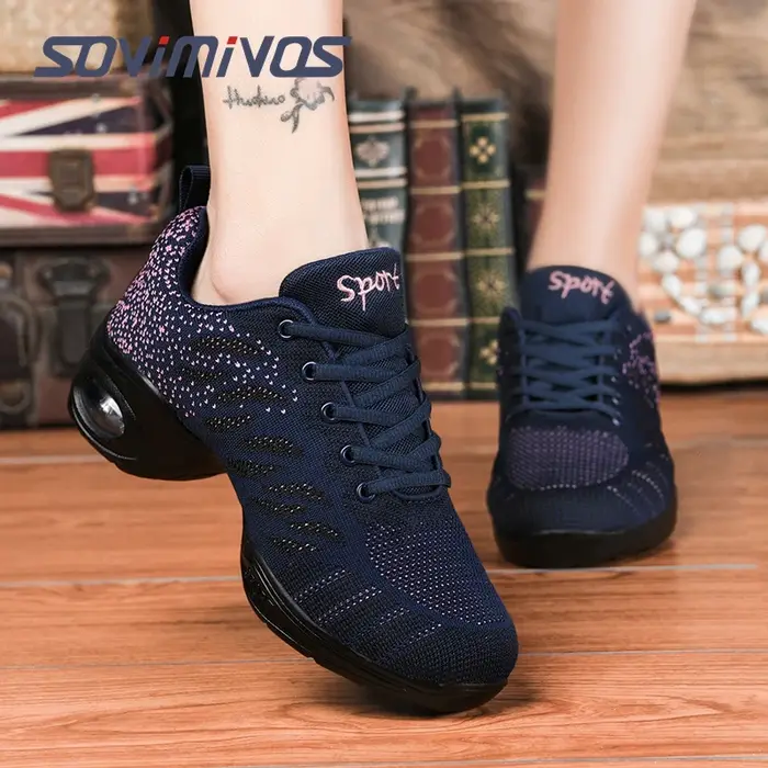 Chaussures de Jazz à Lacets pour Femme