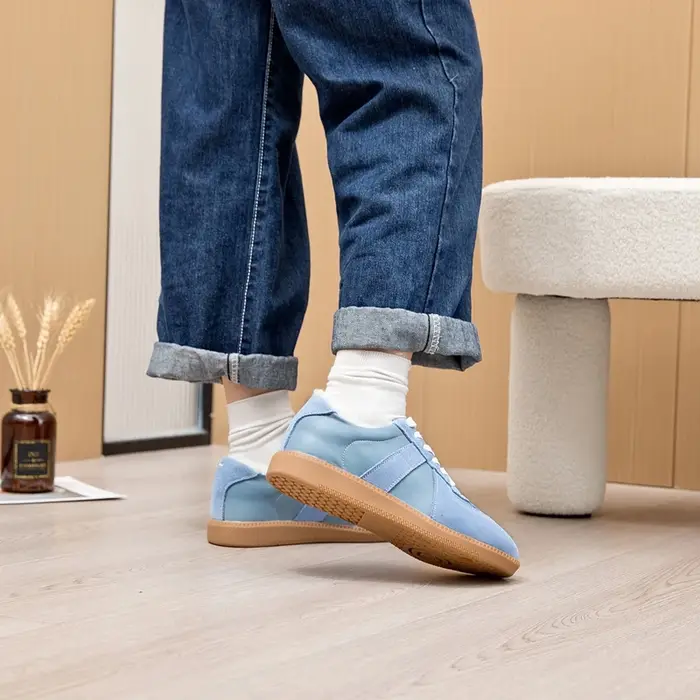 Baskets d'hiver femmes en cuir véritable