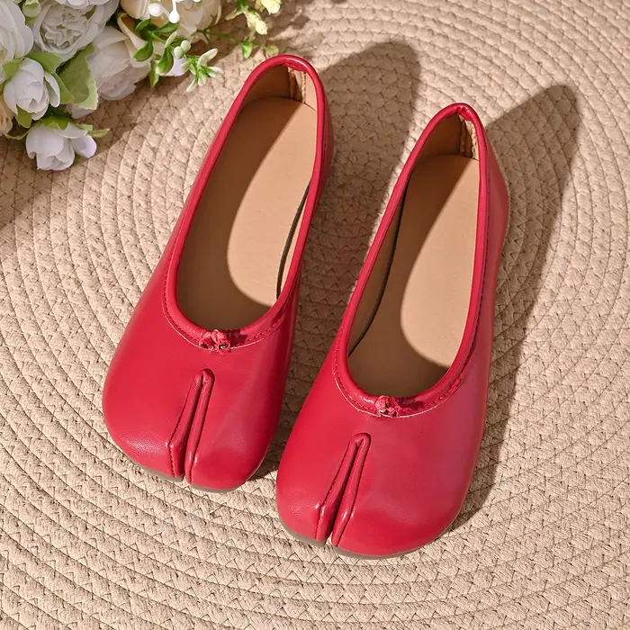 Chaussures Tabi Ninja de style japonais pour femme