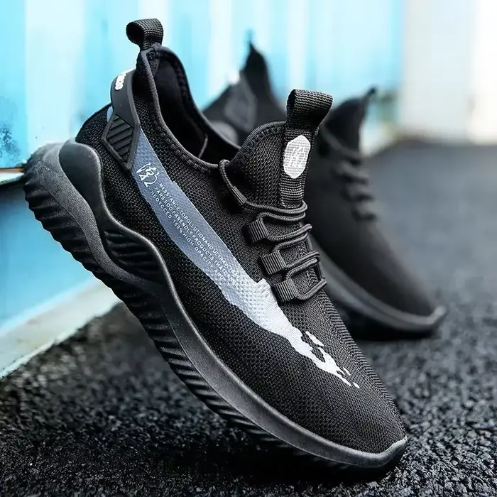 Chaussures de Tennis respirantes à fond plat pour hommes