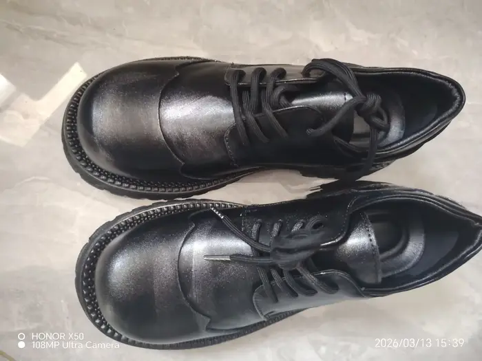 Chaussures Derby à plateforme pour hommes et femmes