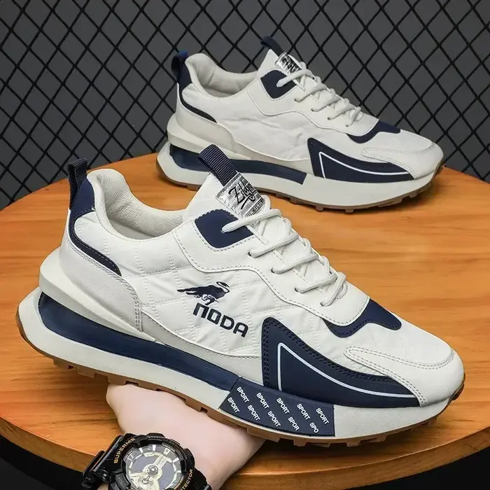 Nouvelles chaussures de sport pour hommes de haute qualité, chaussures de course à semelle épaisse pour homme, chaussures de marche en plein air, nouvelles baskets décontractées pour hommes