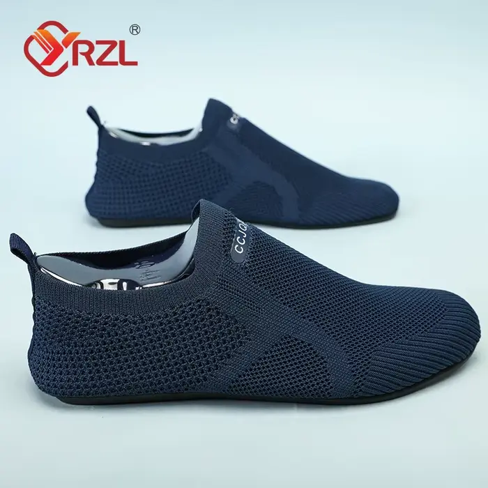 YRZL chaussures pour hommes marche tricot