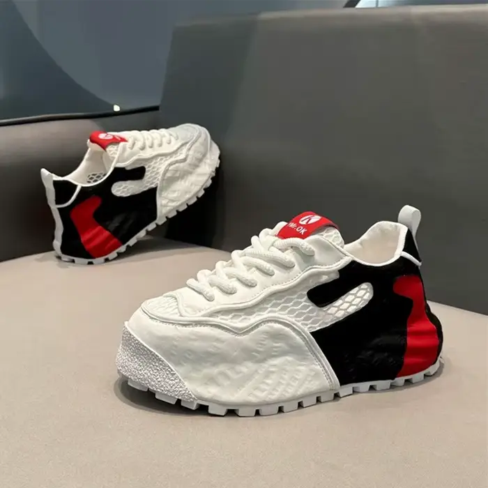 Marque chaussures pour hommes mode grosses baskets nouvelle maille