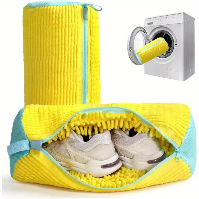 Sac de lavage pour chaussures : Sac de nettoyage réutilisable pour machine à laver les baskets