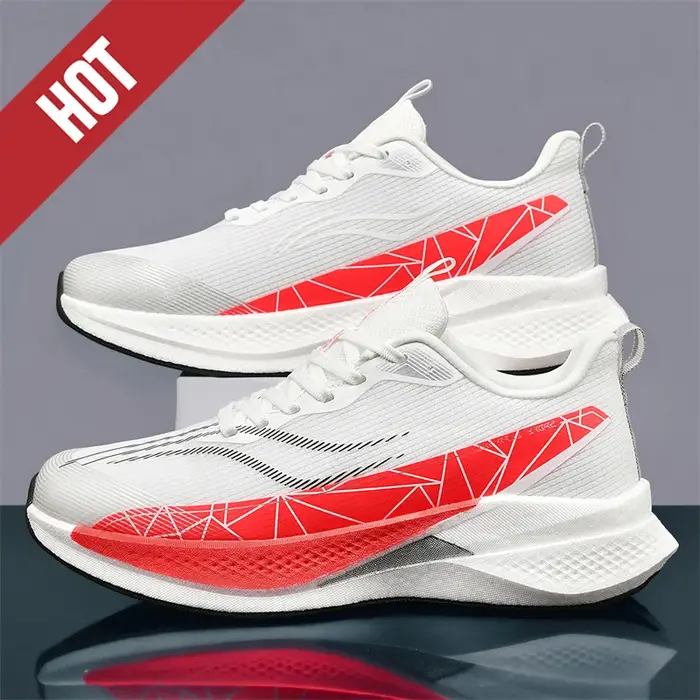 Chaussures de course Marathon Spécialisées Homme Femme Sportives avec Plaque Carbone Respirantes Lég