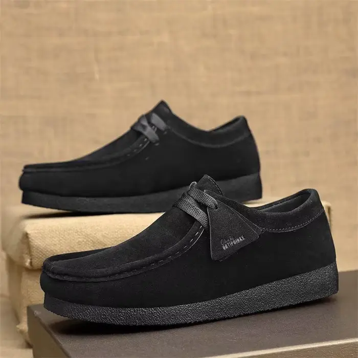 Nouvelle Arrivée Chaussures Décontractées Vintage pour Hommes, Baskets de Luxe en Daim à Enfiler, Ch