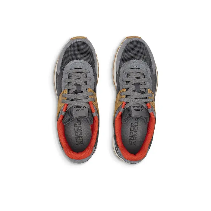 POIZON Under Armour Essential Chaussures de course décontractées basses pour hommes Gris foncé 6007220-025
