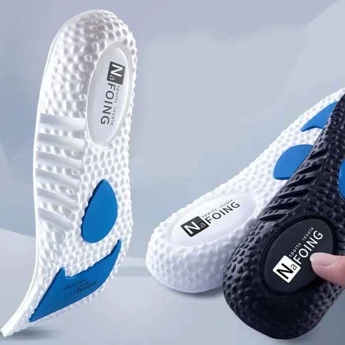 Semelles intérieures de sport respirantes et absorbantes pour chaussures