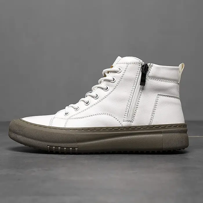 Bubuk – baskets blanches pour hommes