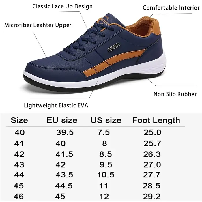 Hommes Chaussures Marche Sneakers Loisirs Homme