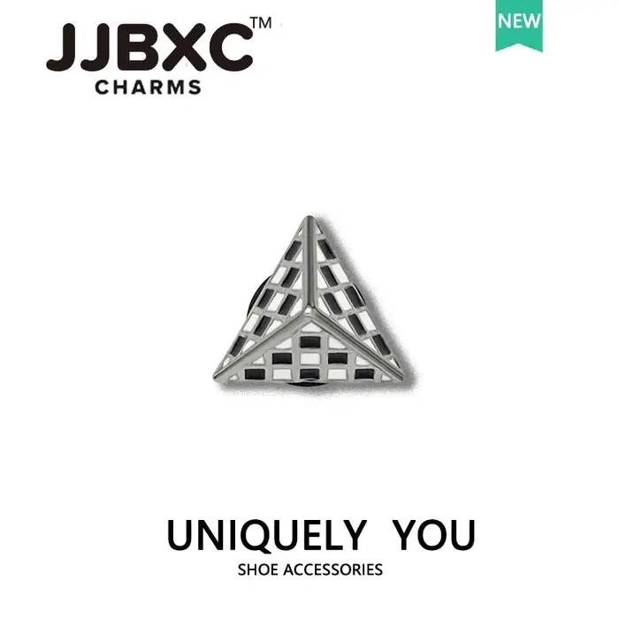 JJBXC – accessoires de chaussures à breloques en métal, Mickey Minnie Love, décorations de chaussure