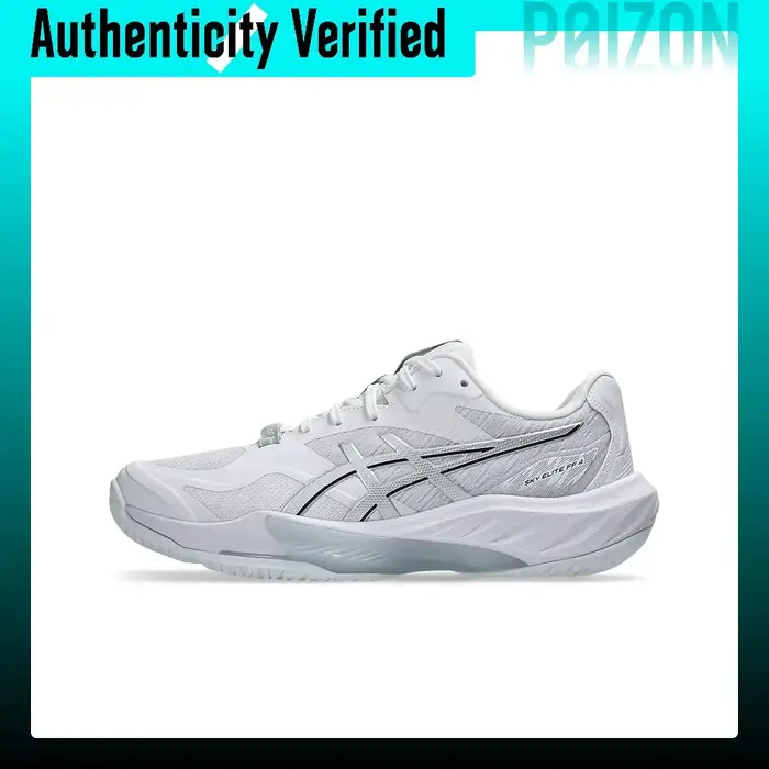 Chaussures de volley-ball ASICS SKY ELITE FF 4 pour femmes, tige basse, argent 1052A092-101